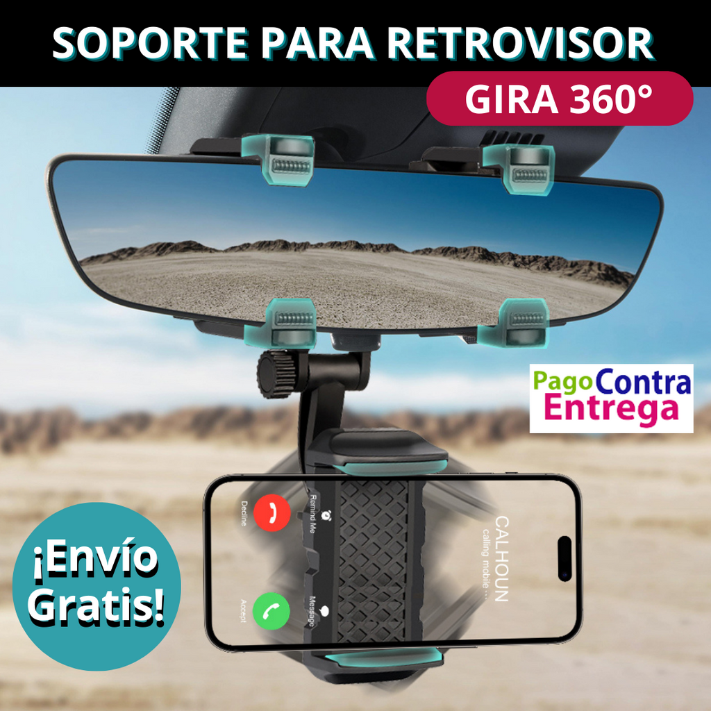 Soporte De Coche Para Móvil Al Lector Cd Gira 360??° S-grip