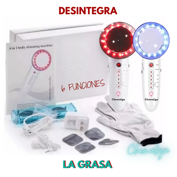 ULTRASONIDO QUEMA GRASA - 6 FUNCIONES