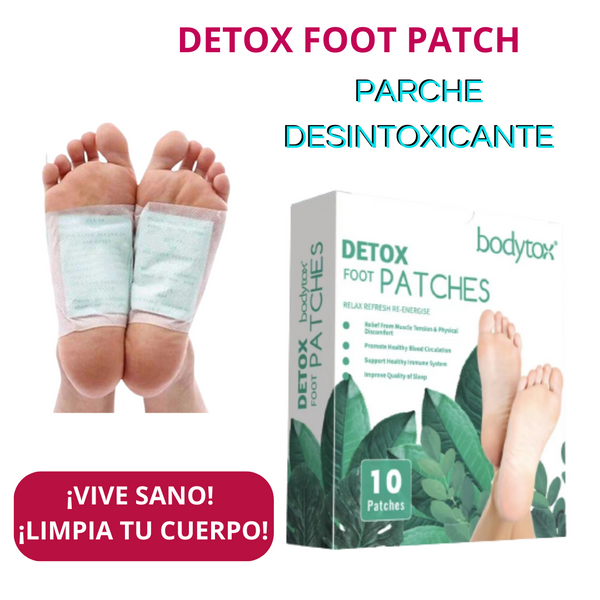 DETOX FOOT PATCH® - PARCHE DESINTOXICANTE
